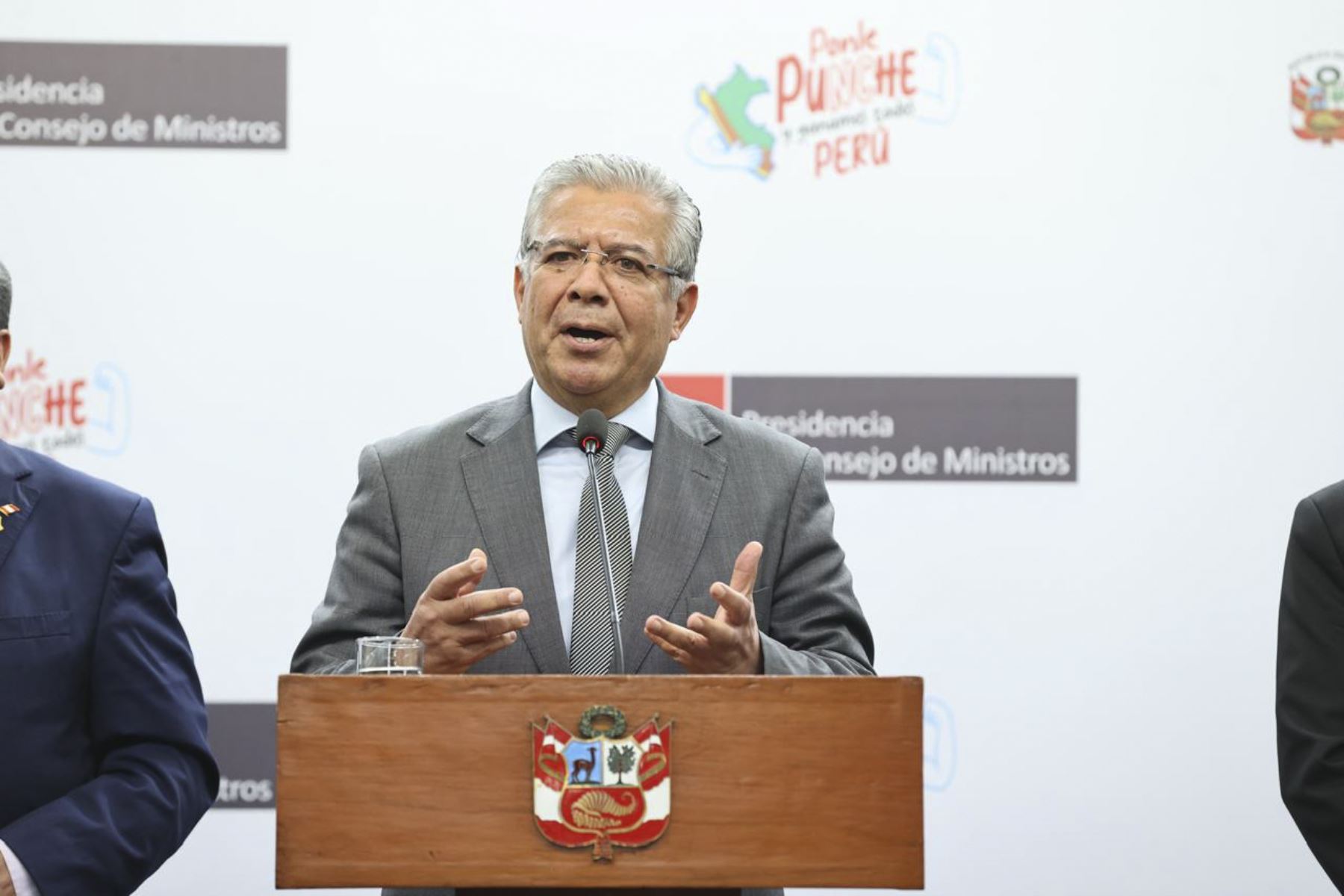 Walter Astudillo, ministro de Defensa, Foto: ANDINA/difusión.