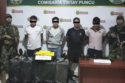 Operativo Impacto Vraem: Policía Nacional incauta 362.7 kilos de droga. Foto: ANDINA/Difusión