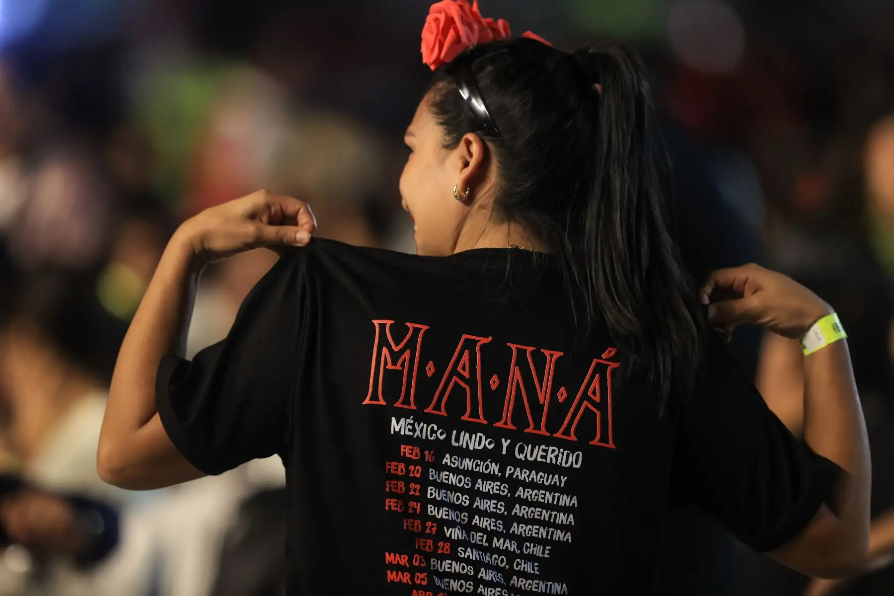 El estadio de la Universidad San Marcos fue el escenario para que la  banda mexicana Maná liderada por Fher, deleitara esta noche al público peruano, ofreciendo sus clásicos del rock en español y temas emblemáticos que han marcado la historia de la música.
Foto: ANDINA/Jhonel Rodríguez