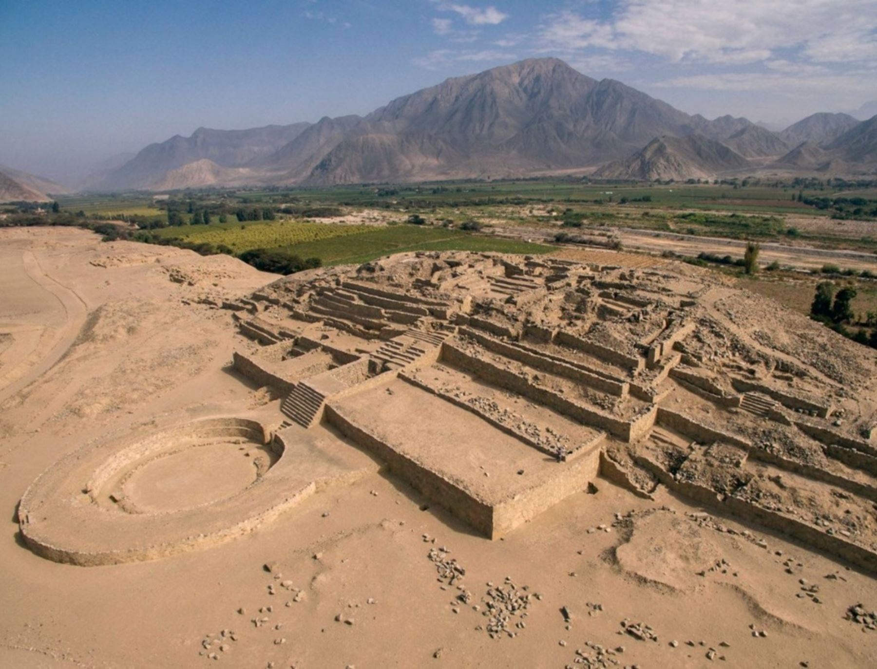 La Ciudad Sagrada de Caral es uno de los sitios arqueológicos que forma parte del patrimonio de Perú, destacó el Ministerio de Cultura al conmemorarse hoy el Día Internacional de los Monumentos y Sitios.