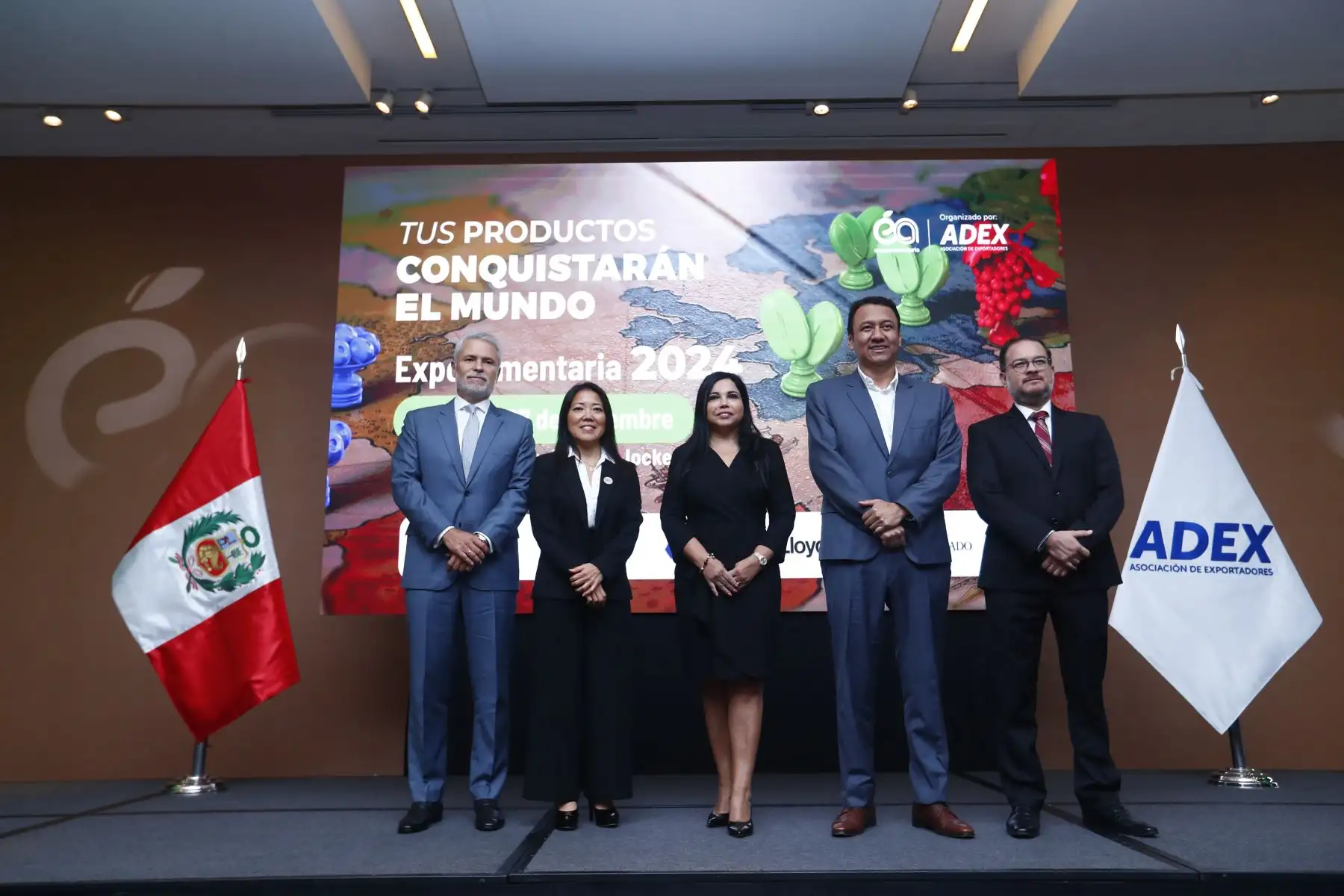 Desde el hotel Westin en San Isidro se realizó el lanzamiento oficial de la feria Expoalimentaria 2024, que se realizará del 25 al 27 de setiembre en el Centro de Exposiciones Jockey. Foto: ANDINA/Daniel Bracamonte