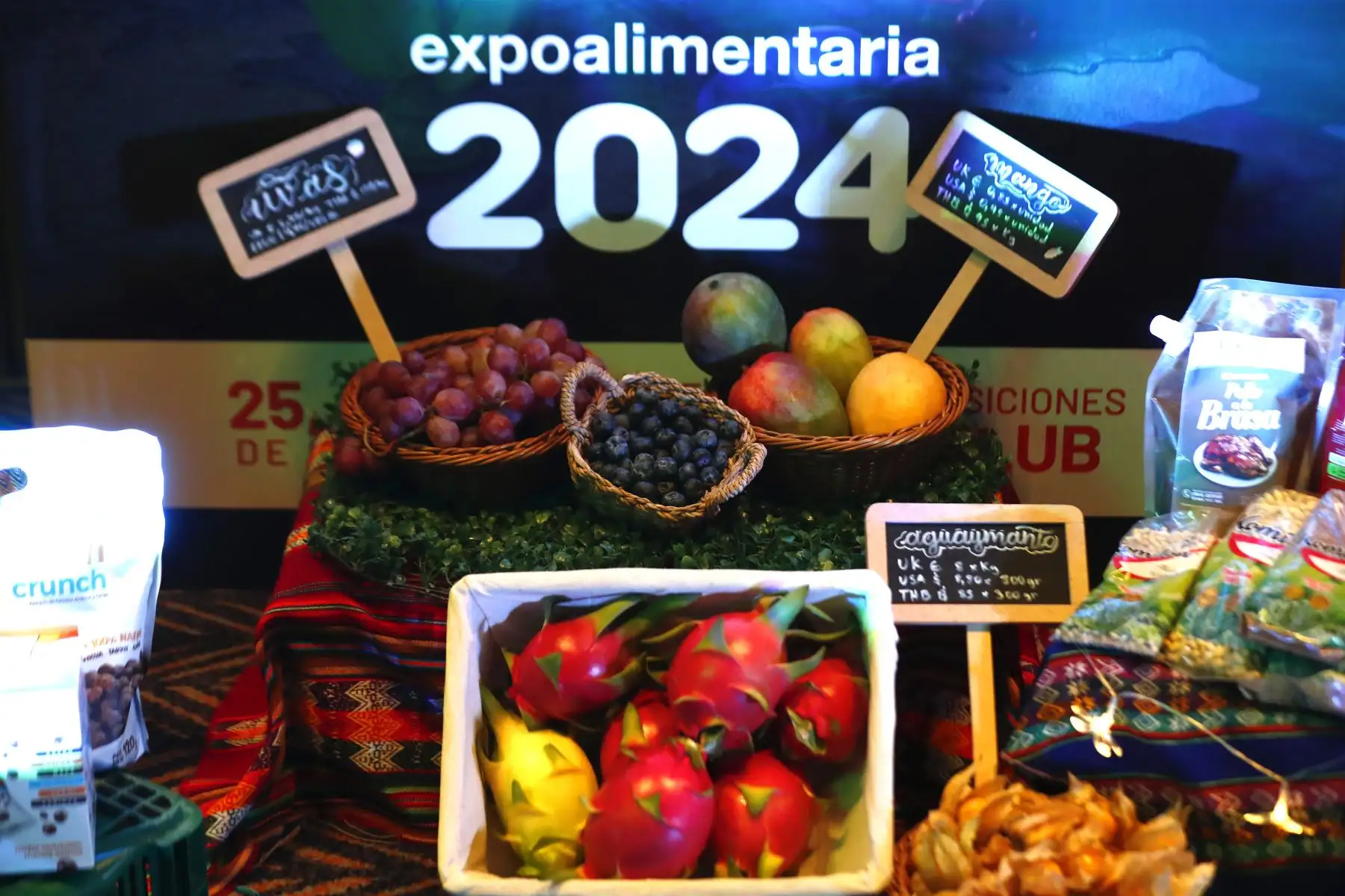 Desde el hotel Westin en San Isidro se realizó el lanzamiento oficial de la feria Expoalimentaria 2024, que se realizará del 25 al 27 de setiembre en el Centro de Exposiciones Jockey. Foto: ANDINA/Daniel Bracamonte