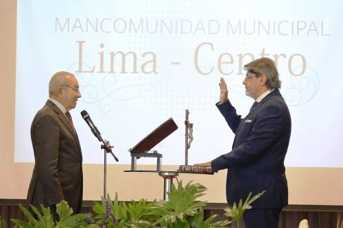 Alcalde de Miraflores es elegido nuevo presidente de la Mancomunidad de Lima Centro. Foto: ANDINA/Difusión.