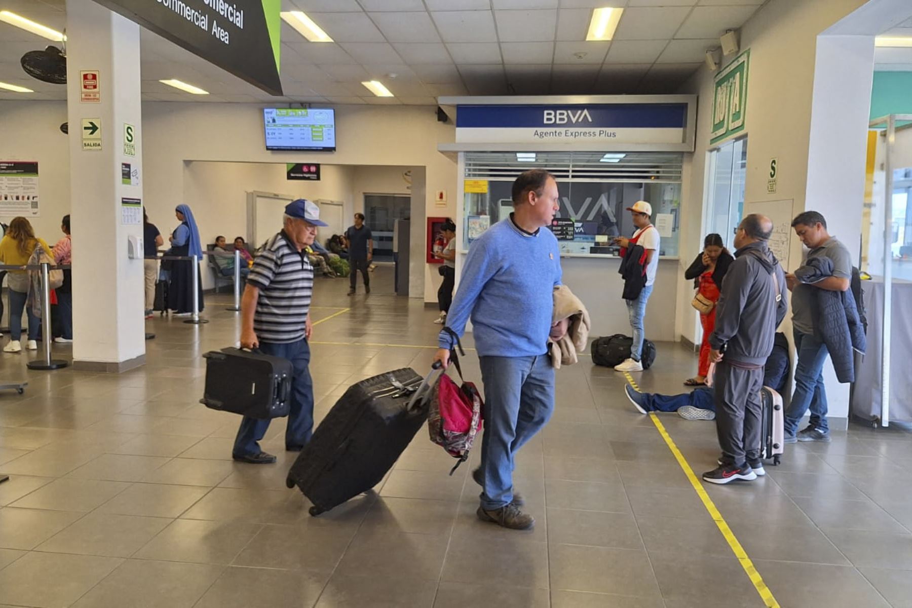 Debido al mal tiempo en Trujillo, se suspendieron vuelos en el aeropuerto Carlos Martínez de Pinillos del 16 al 18 de abril. Foto: ANDINA/Cortesía Luis Puell