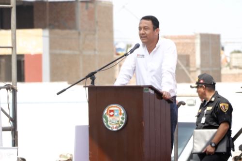 El ministro Angel Manero destacó el impacto de Chavimochic III en la agricultura y el empleo en la región La Libertad. Foto: ANDINA/Difusión.