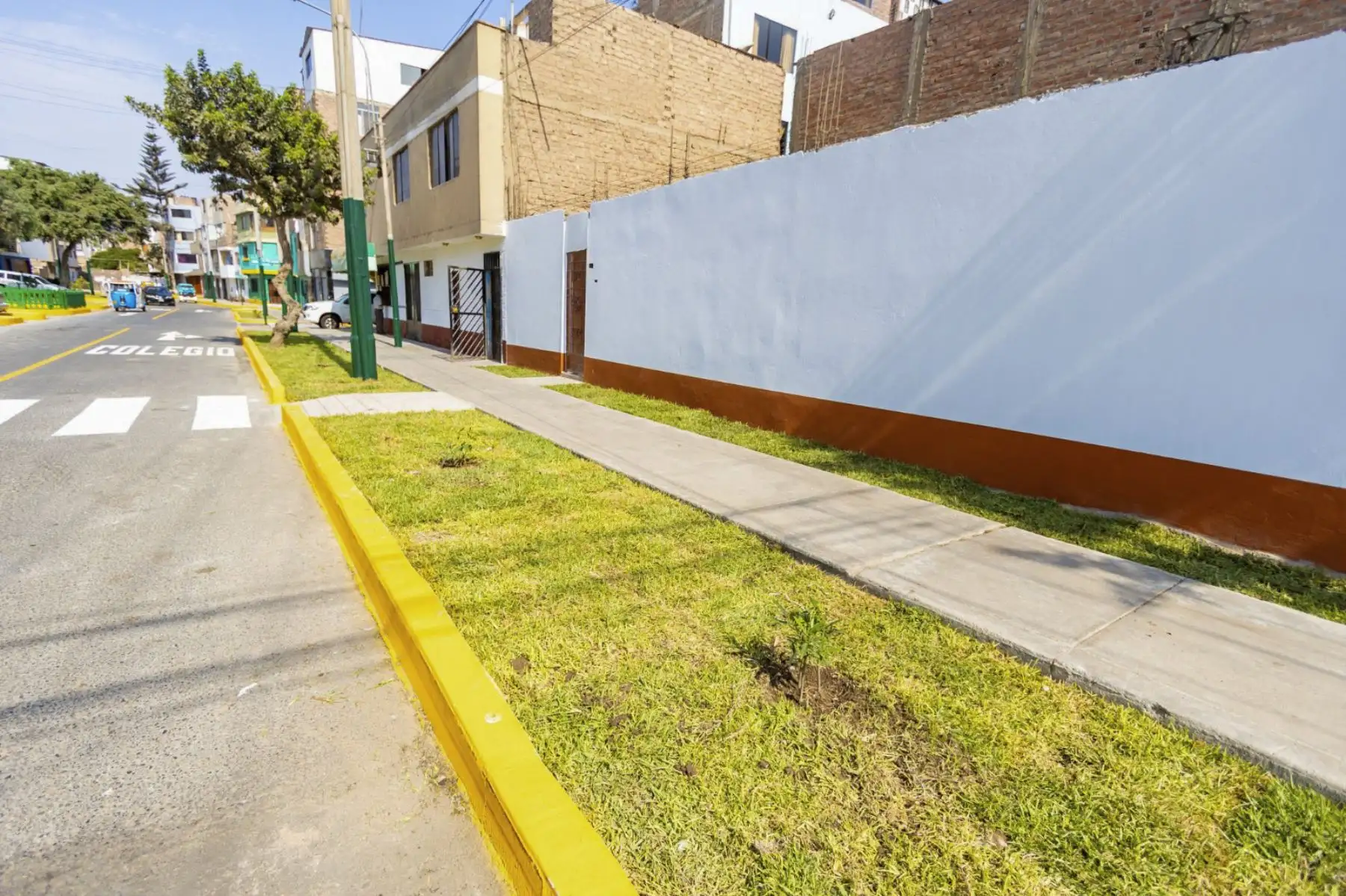 En el marco del programa  Surco Barrio, programa de recuperación urbana que pone en valor zonas que durante mucho tiempo han estado abandonadas en el distrito, Hoy entregamos la primera zona recuperada ubicada en el JR. María Parado de Bellido. Foto: Municipalidad de Surco