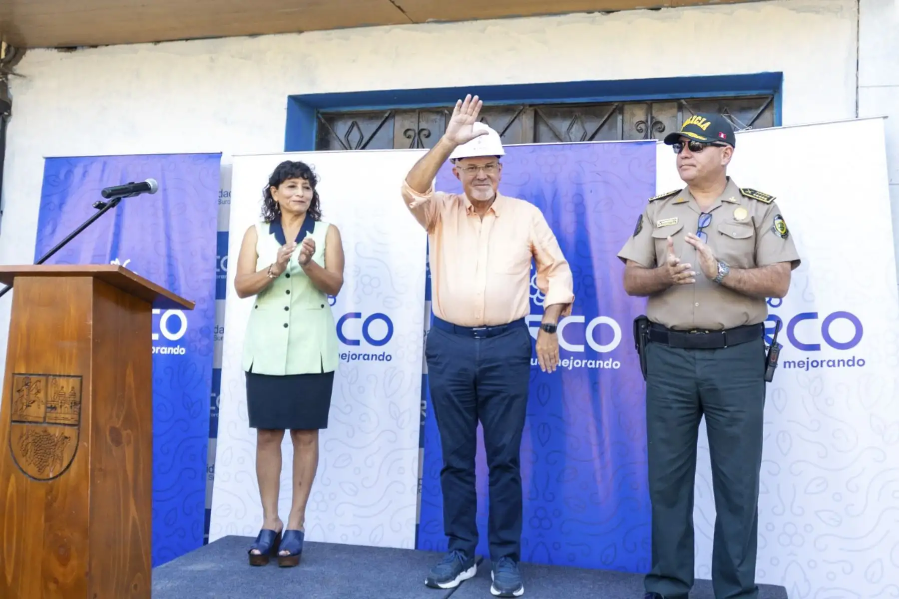 En el marco del programa  Surco Barrio, programa de recuperación urbana que pone en valor zonas que durante mucho tiempo han estado abandonadas en el distrito, Hoy entregamos la primera zona recuperada ubicada en el JR. María Parado de Bellido. Foto: Municipalidad de Surco