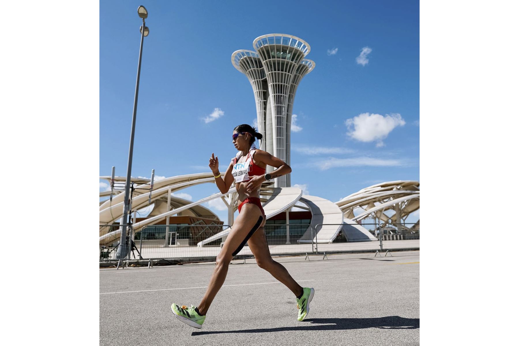 Kimberly García ganó la medalla de oro en la prueba de los 20 kilómetros en el Mundial de Marcha por Equipos disputado en Turquía. Foto: World Athletics
