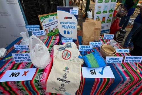 Hay supermercados interesados en la campaña "Menos plástico, más vida" y se próximamente se firmarán convenios para reducir la entrega de bolsas de plástico.