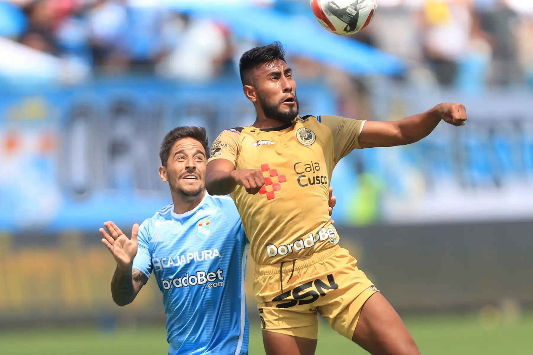 Sporting Cristal enfrenta a Cusco FC por el Torneo Apertura en el estadio Alberto Gallardo. Foto: ANDINA/Jhonel Rodríguez Robles