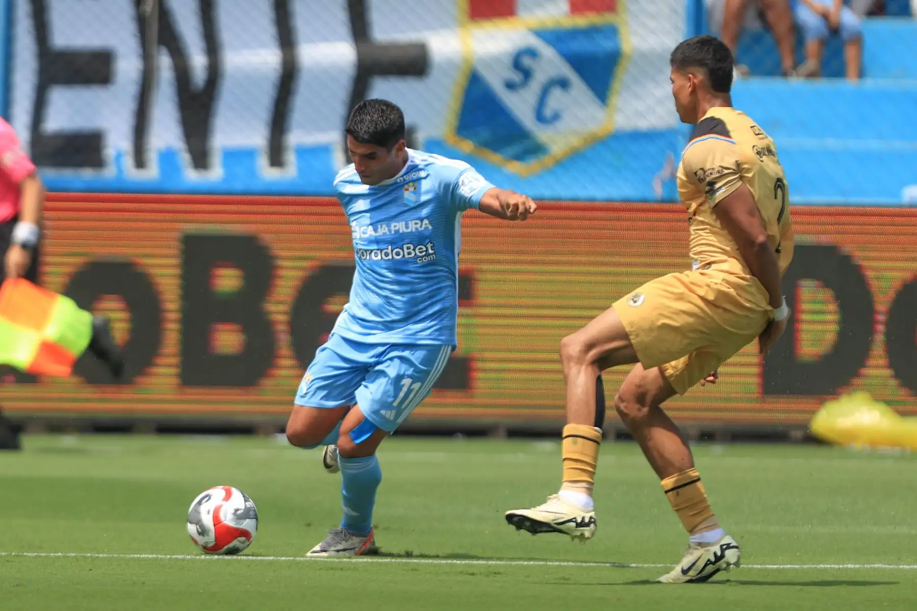 Sporting Cristal enfrenta a Cusco FC por el Torneo Apertura en el estadio Alberto Gallardo. Foto: ANDINA/Jhonel Rodríguez Robles