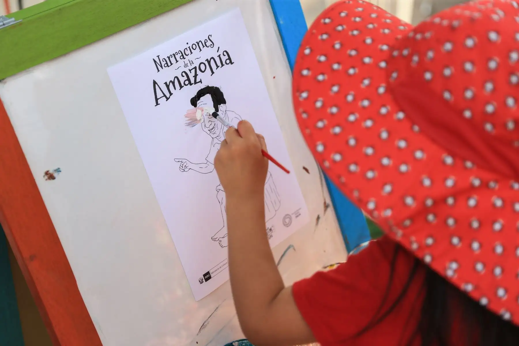El "Gran Festival del Libro y la Lectura: ¡Un libro te cambia la vida!” se desarrolla en Campo de Marte. Niños, jóvenes y adultos acuden a disfrutar del evento. Foto: ANDINA/Jhonel Rodríguez Robles