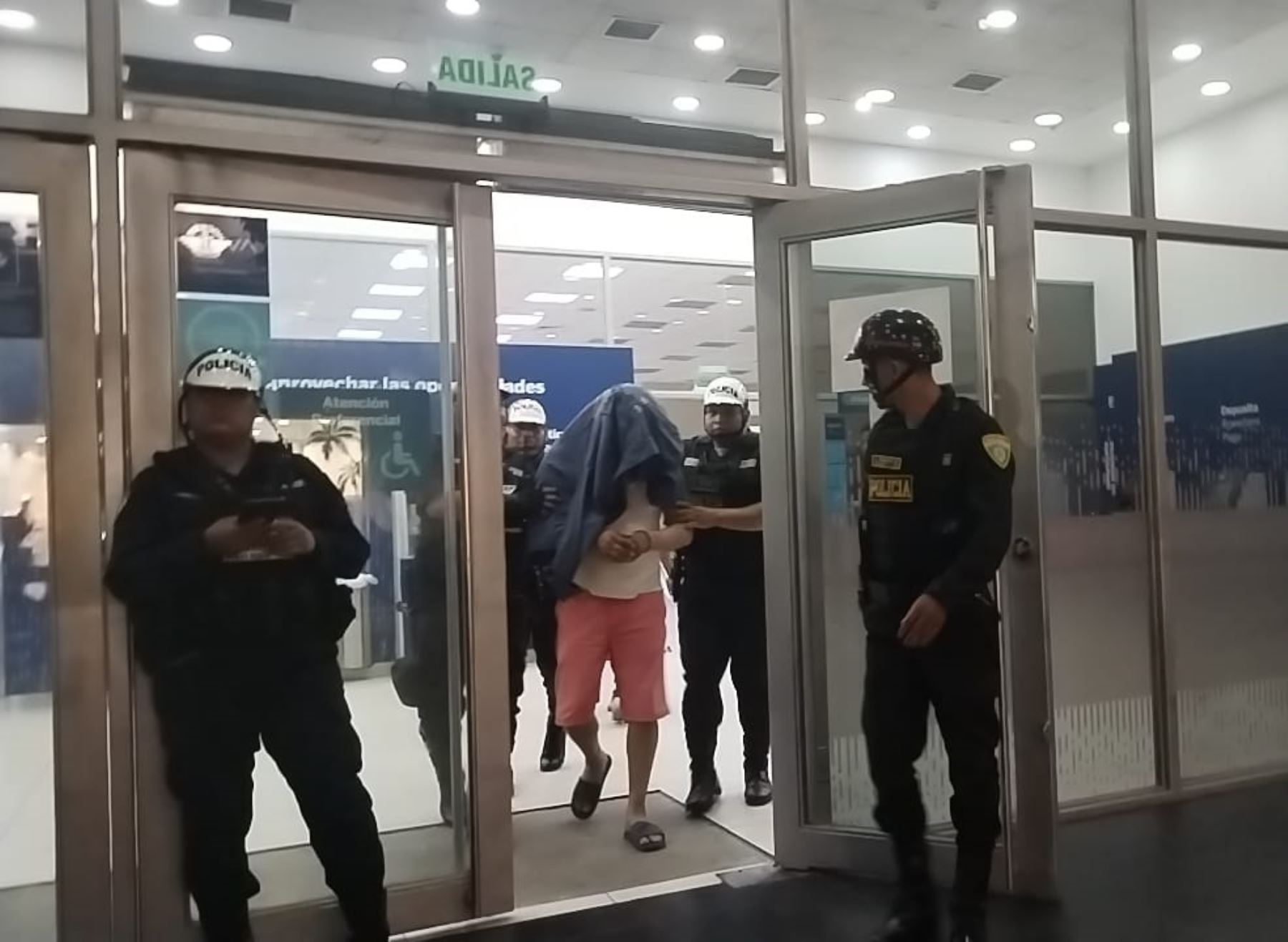 Ministerio Público investiga a trabajador de seguridad por su presunta participación en frustrado robo a banco en la ciudad de Iquitos.