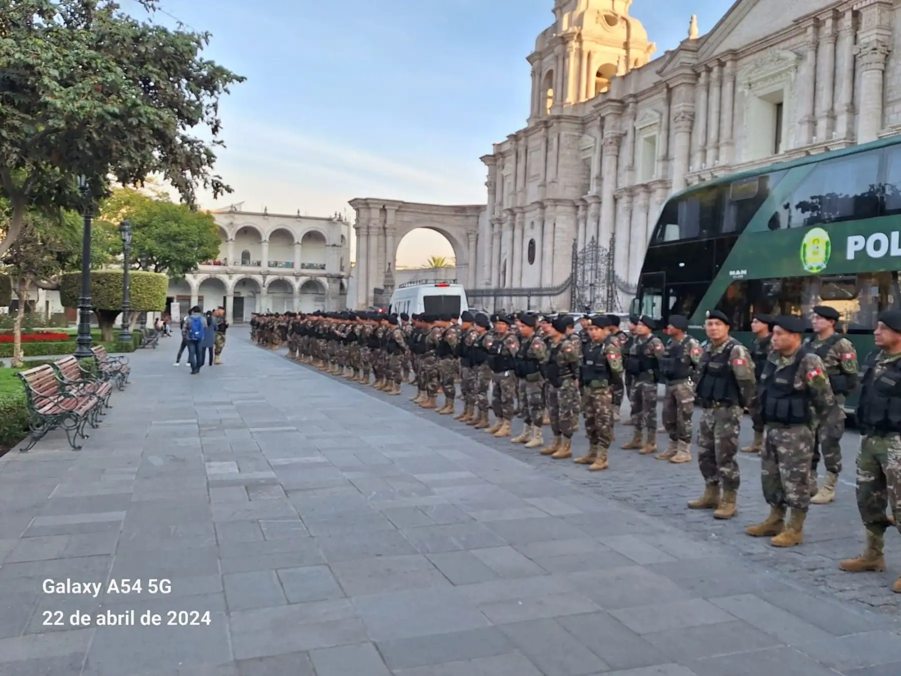 Un total de 1,300 policías reforzarán la seguridad en la ciudad de Arequipa durante el desarrollo de las reuniones en el marco del Foro APEC.