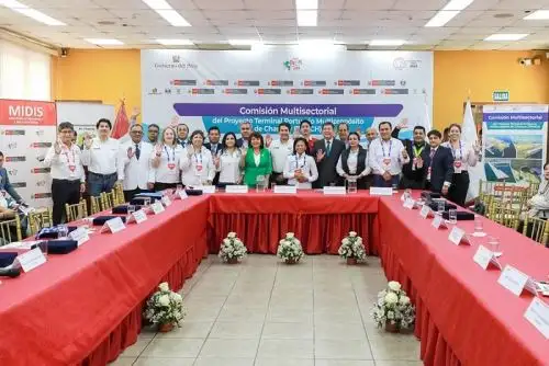 El Miidis presidirá la Comisión Multisectorial para impulsar el desarrollo e inclusión social en el área de influencia del megapuerto de Chancay.Cortesía