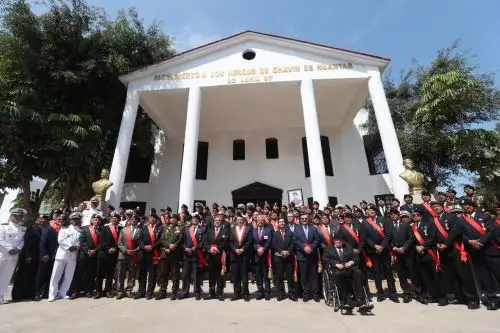 Jefe del Gabinete: Renovamos el compromiso con la paz y el desarrollo del Perú