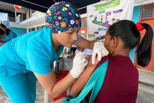 Semana de Vacunación en las Américas: Minsa aplicó más de 120,000 dosis en solo dos días. Foto: ANDINA/Difusión.