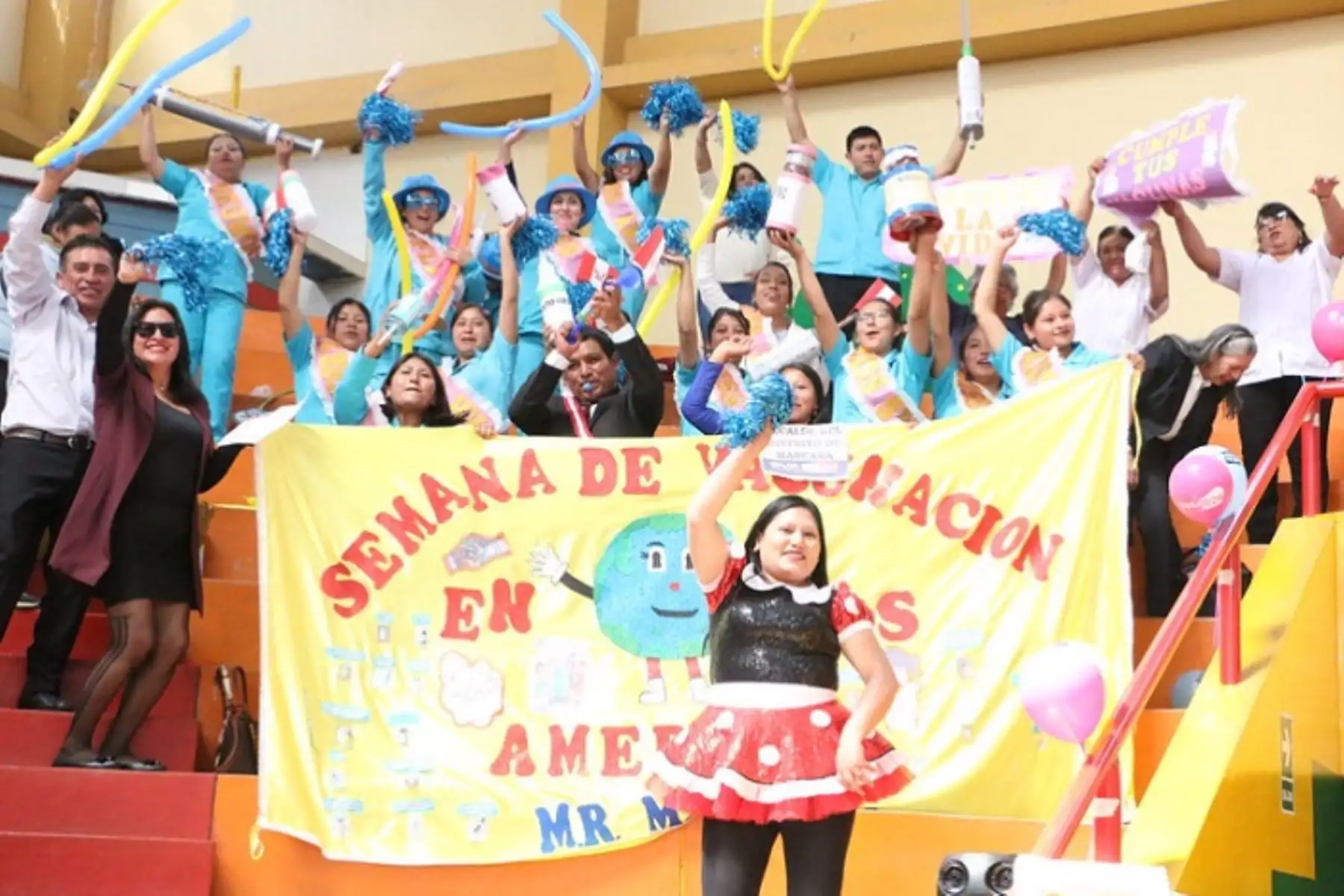En la Semana de la Vacunación de las Américas, Áncash tiene la meta de inmunizar a más de 36,000 personas de diversas edades y para ello movilizará a más de 800 brigadas