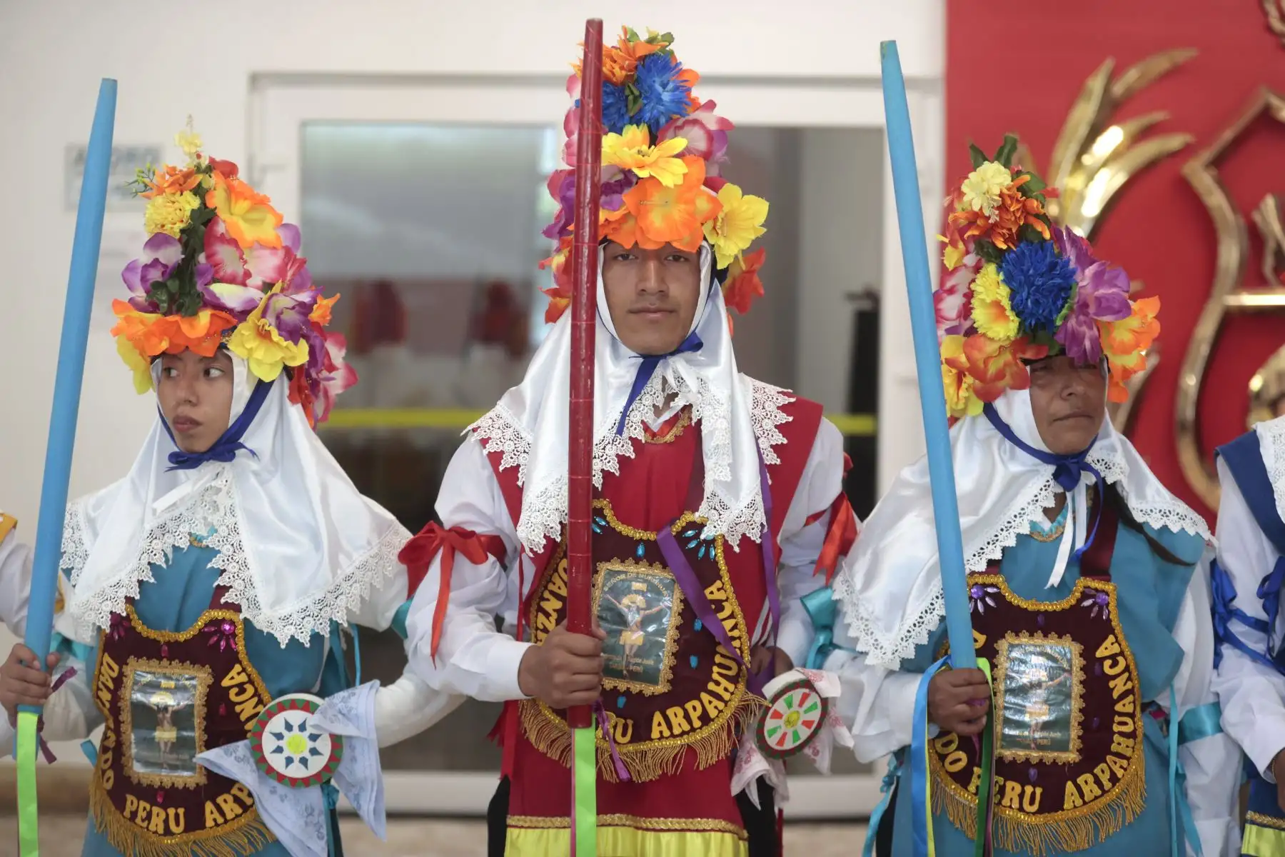 DIRCETUR Junín realiza el lanzamiento de promocion de la festividad del Señor de Muruhuay en Lima Región que busca captar a turistas del país, en circuito religioso, vivencial y de entretenimiento durante los 45 días que dura la festividad.
Foto: ANDINA/Vidal Tarqui
