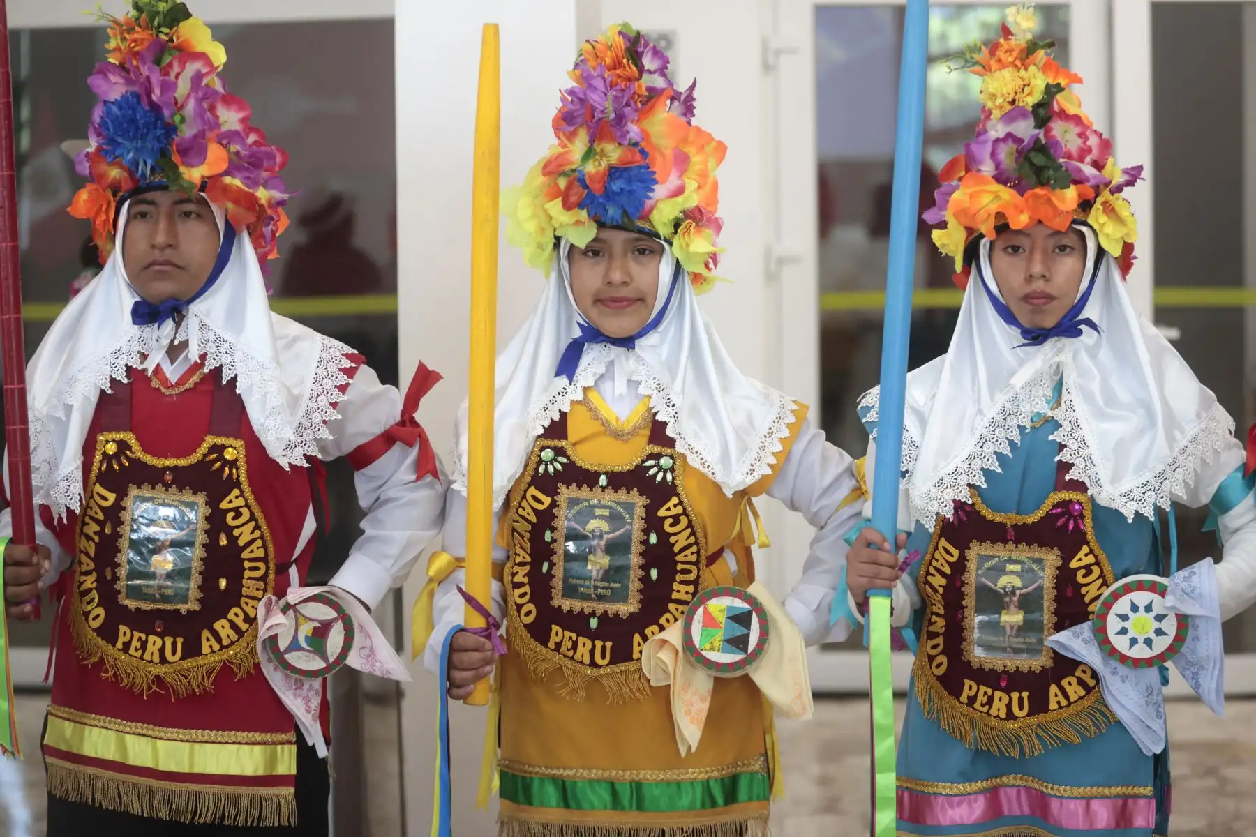DIRCETUR Junín realiza el lanzamiento de promocion de la festividad del Señor de Muruhuay en Lima Región que busca captar a turistas del país, en circuito religioso, vivencial y de entretenimiento durante los 45 días que dura la festividad.
Foto: ANDINA/Vidal Tarqui