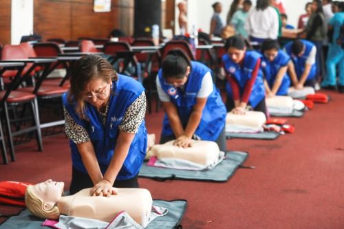 EsSalud: Escuela de Emergencia capacitó a más de 1,800 profesionales. Foto: ANDINA/Difusión.