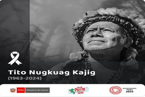 Tito Nugkuag Kajig es recordado como un artista de su etnia, defensor del medio ambiente y promotor del desarrollo del Distrito Intercultural de Awajun.