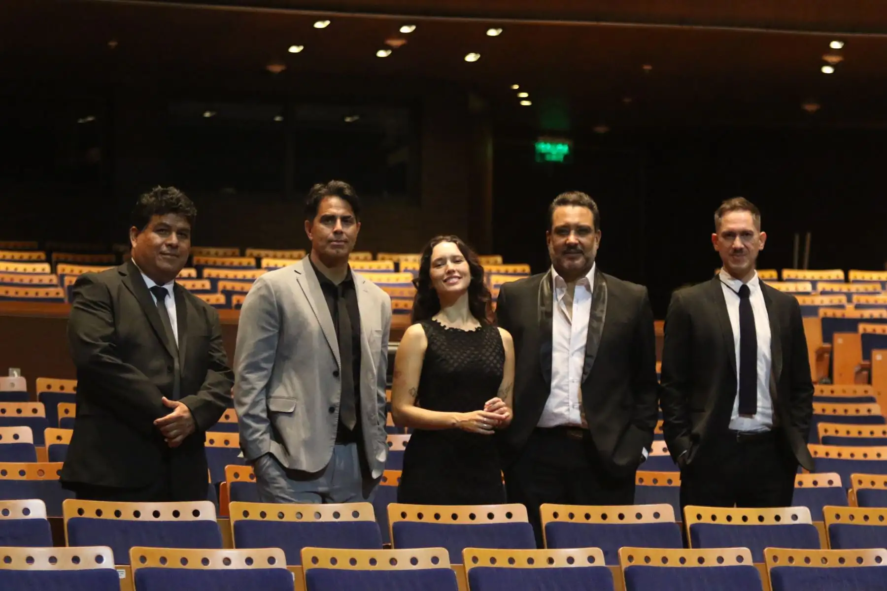 Este 14 y 15 de mayo, el Gran Teatro Nacional se prepara para recibir uno de los espectáculos más exitosos de Sonidos del Mundo titulado “Tenores” con Aldo Rodriguez, Jhovan Tomasevich, Jorge Pardo y Moshe Bautista; los cuatro cantantes originales que debutaron hace 15 años con este show. Foto: ANDINA/Hector Vinces.