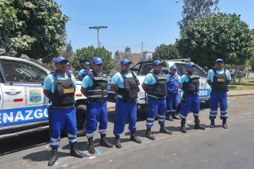 Municipio de San Martín de Porres contrató 300 serenos para reforzar la seguridad ciudadana en su jurisdicción. Foto: ANDINA/Difusión
