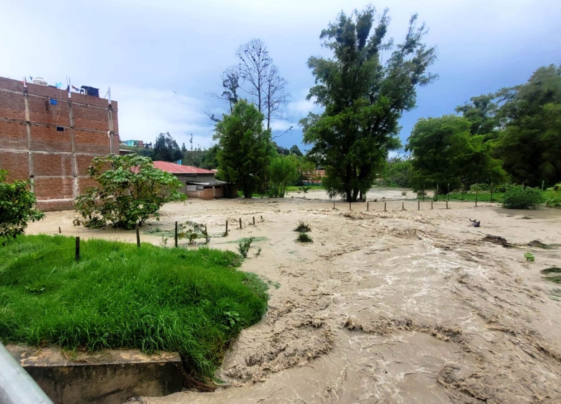 Tres viviendas fueron las más afectadas por la lluvia intensa que se registró el martes 23 de abril en la provincia de Chota, región Cajamarca. Foto: ANDINA/difusión.