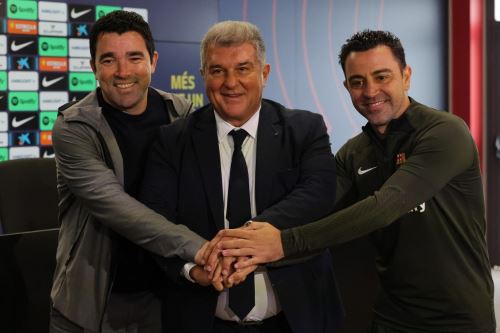 Xavi Hernández recibió el respaldo de Joan Laporta y continuará al mando del Barza hasta el 2025