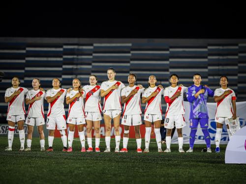La Selección Peruana sub-20 de fútbol femenino disputa el sudamericano de la categoría en Ecuador. Foto: Cortesía