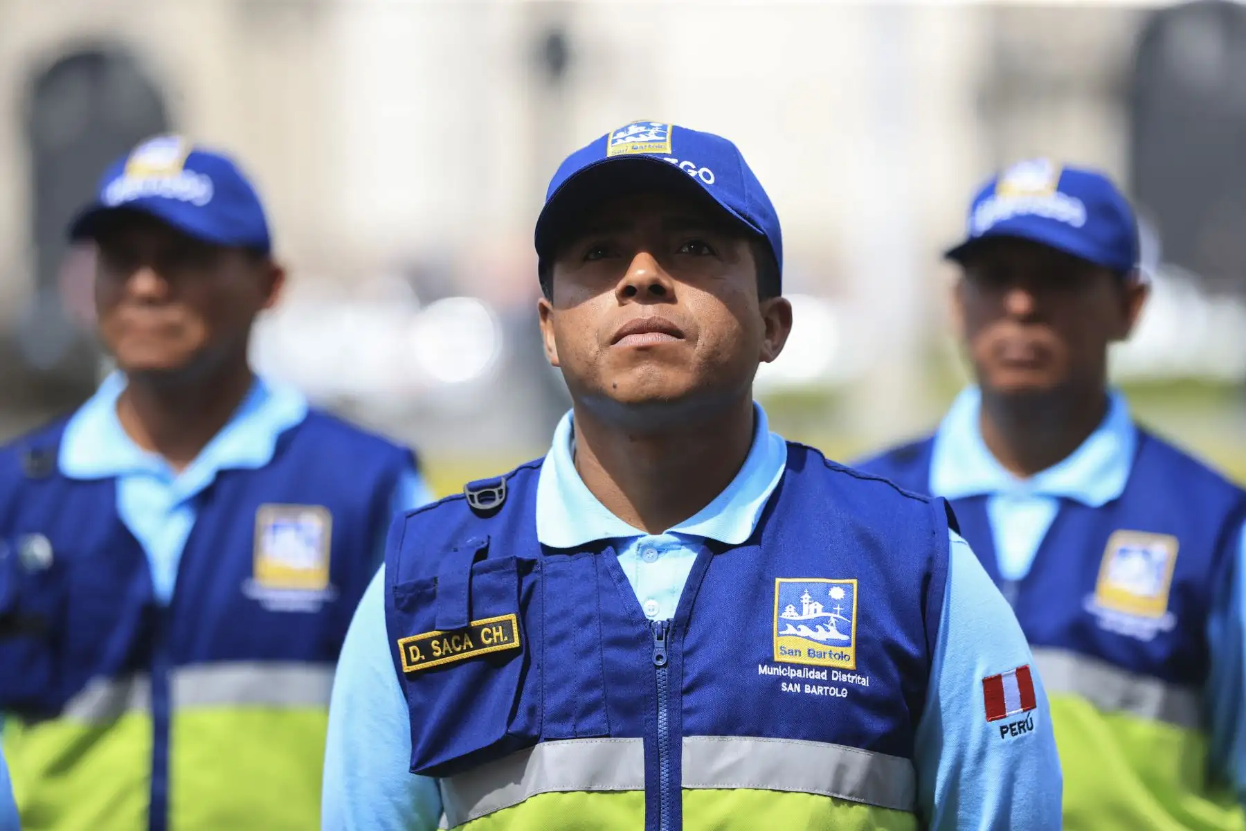 Muncipal security guards now can use stun guns to prevent crimes. Photo: Andina.