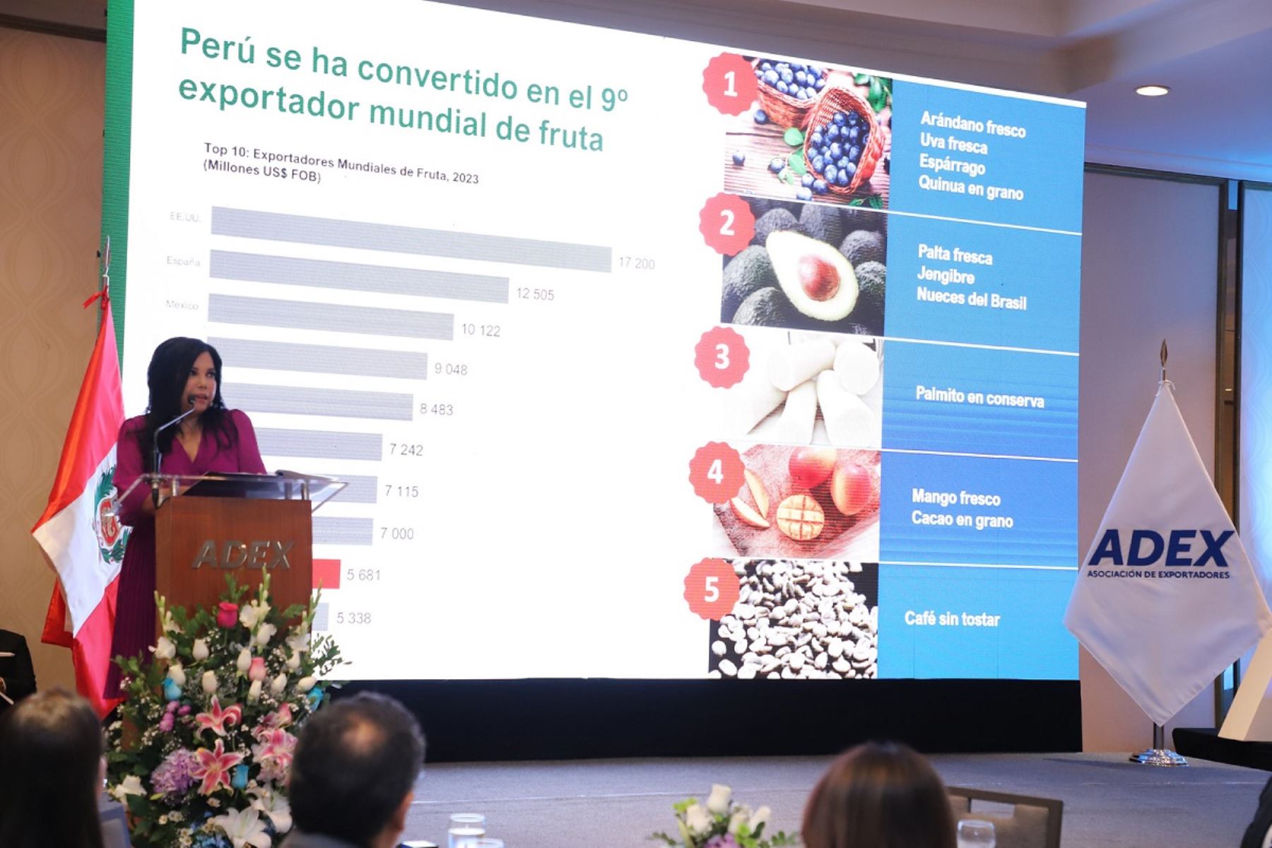 Ministra de Comercio Exterior y Turismo, Elizabeth Galdo. Foto: Cortesía.