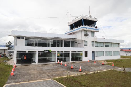 La modernización del Aeropuerto de Chachapoyas es un tema central que impulsa el Mincetur. ANDINA/Difusión