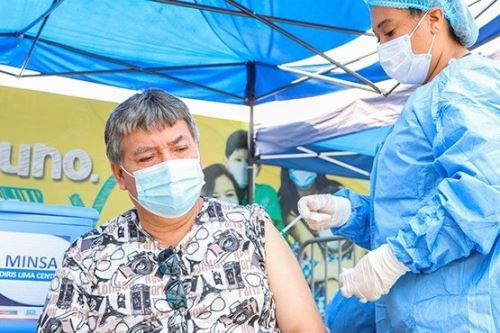 Atención: vacunatorio del parque zonal Huiracocha cierra definitivamente el 30 de abril. Foto: ANDINA/Difusión.