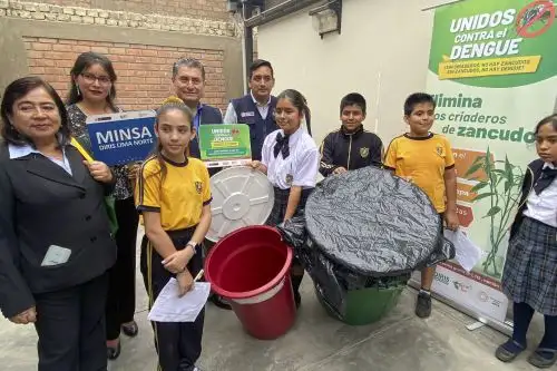 La campaña busca sensibilizar a los escolares sobre las medidas de prevención de la enfermedad. Foto: ANDINA/Difusión