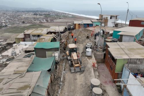 Megaproyecto de agua y alcantarillado en Lima Sur beneficiará a más de 250 mil ciudadanos. Foto: ANDINA/Difusión.