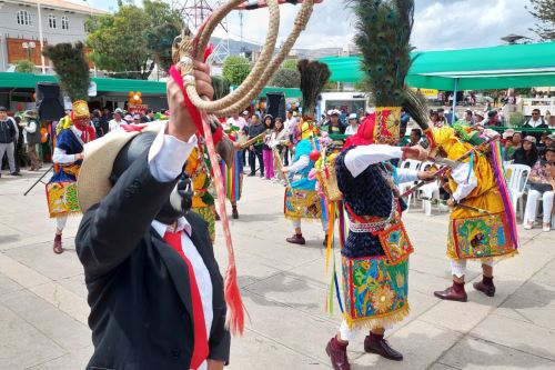 La danza de los shapish fue declarada Patrimonio Cultural de la Nación el 7 de agosto de 2006. Foto: ANDINA/Cortesía Pedro Tinoco