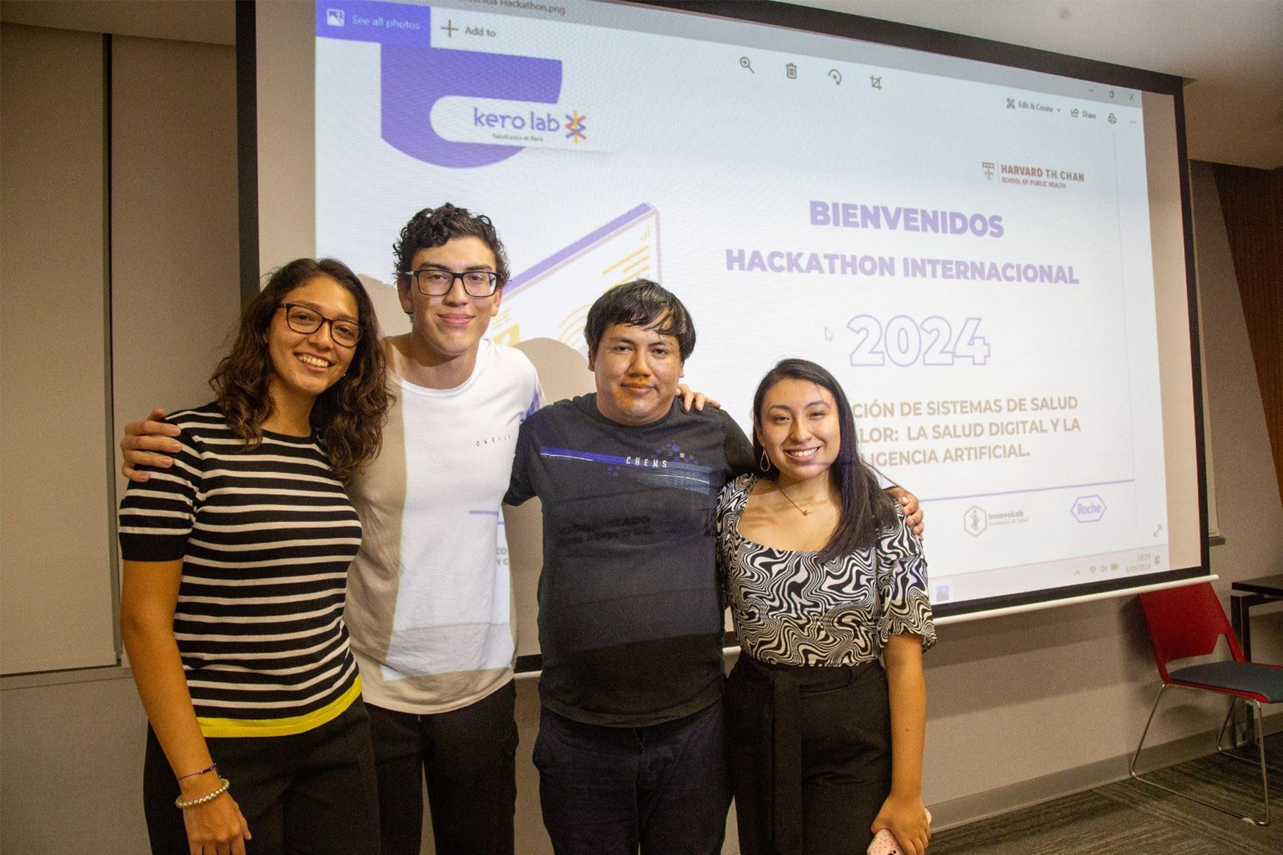 Peruanos clasifican a hackathon de Harvard para mejorar sistemas de salud.