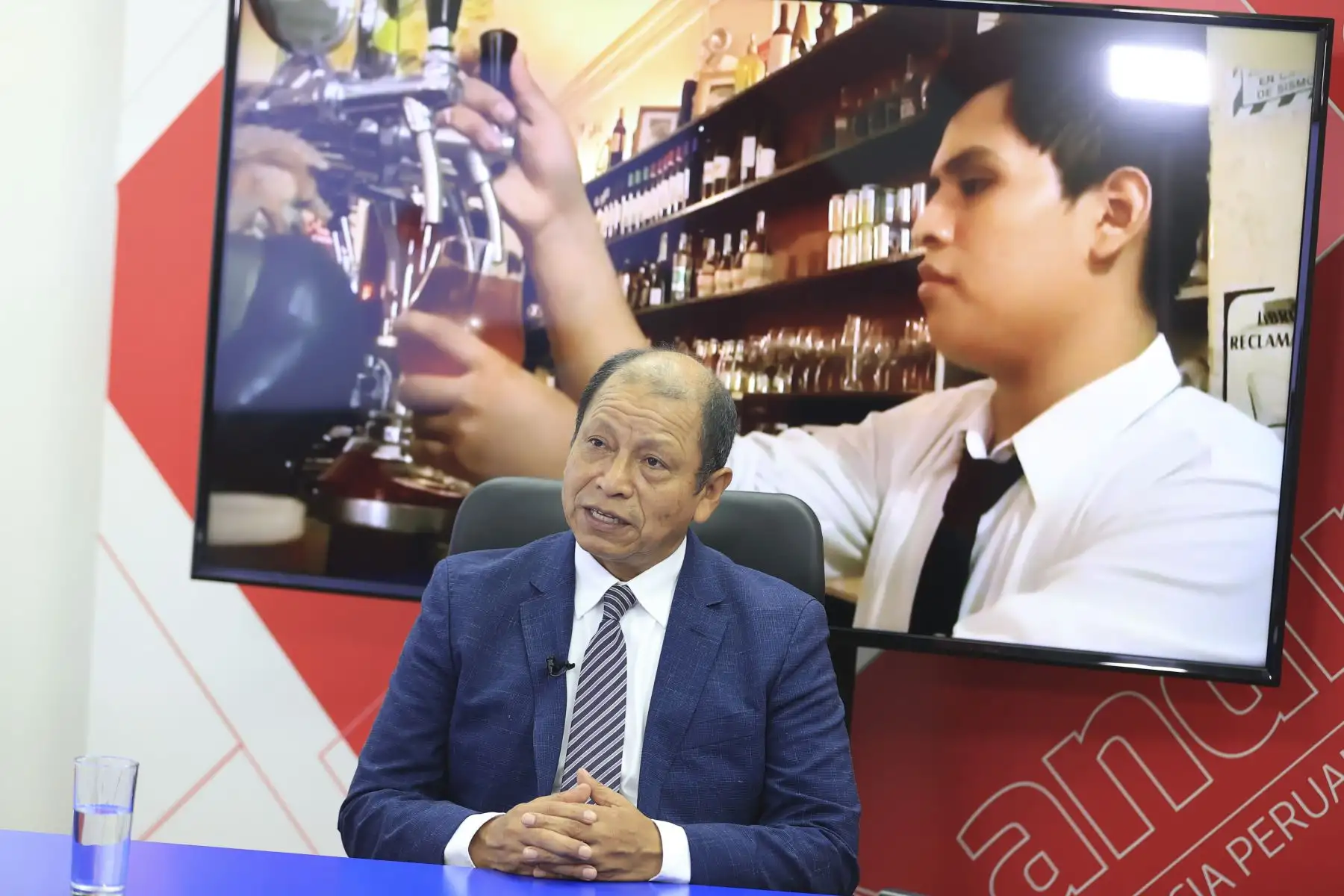 Entrevista al ministro de Trabajo Daniel Maurate en Andina al Día sobre acciones para impulsar el empleo y la lucha contra la informalidad en el Perú. Foto: ANDINA/Jhonel Rodríguez Robles