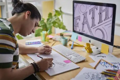 Diseño gráfico. Foto: INTERNET/Medios