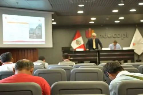 Remate de Indecopi. Foto: ANDINA/Difusión