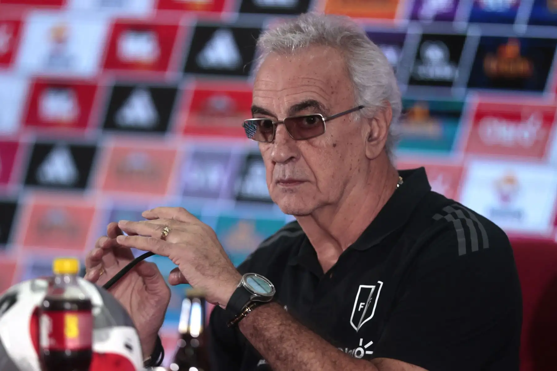 Jorge Forssati, entrenador de la selección peruana brinda conferencia de prensa. 
Foto: ANDINA/Vidal Tarqui