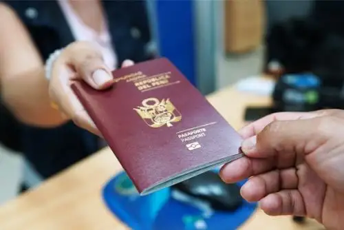 Peruvian passport. Foto: ANDINA/Difusión.
