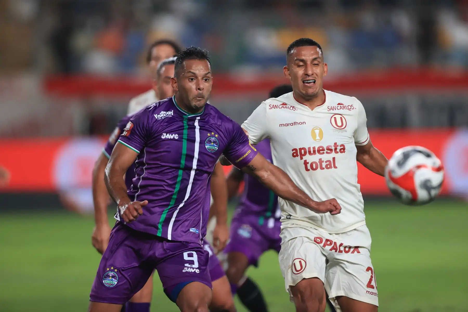 Universitario enfrenta a Comerciantes Unidos en el Estadio Monumental por el Torneo Apertura de la Liga 1. Foto: ANDINA/Jhonel Rodríguez Robles