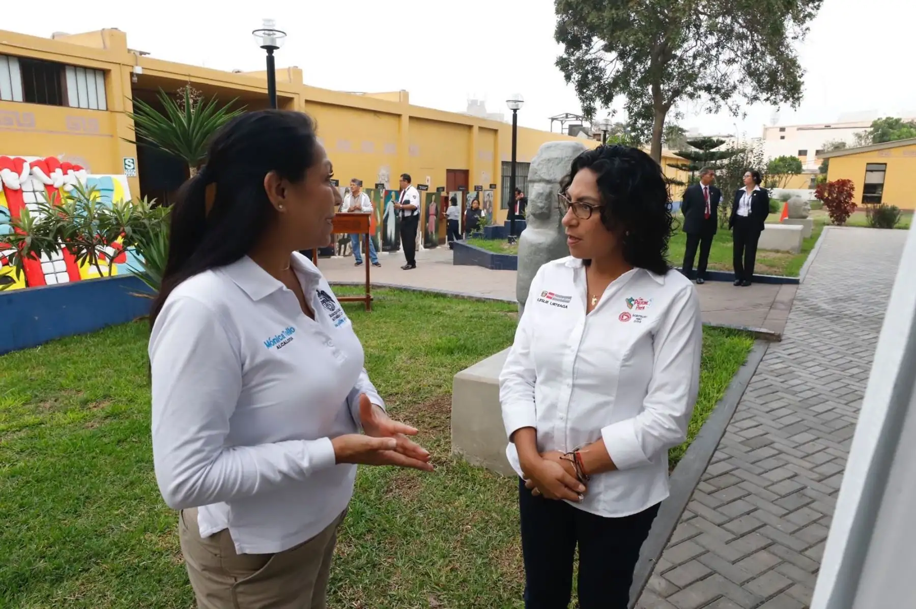 En esta ceremonia, estuvieron presentes, la alcaldesa de Pueblo Libre, Mónica Tello;  la exministra de Cultura, Sonia Guillén; el director de Museo Nacional de Arqueología, Antropología e Historia del Perú, Rafael Varón, entre otras autoridades.
Foto: ANDINA/Mincul