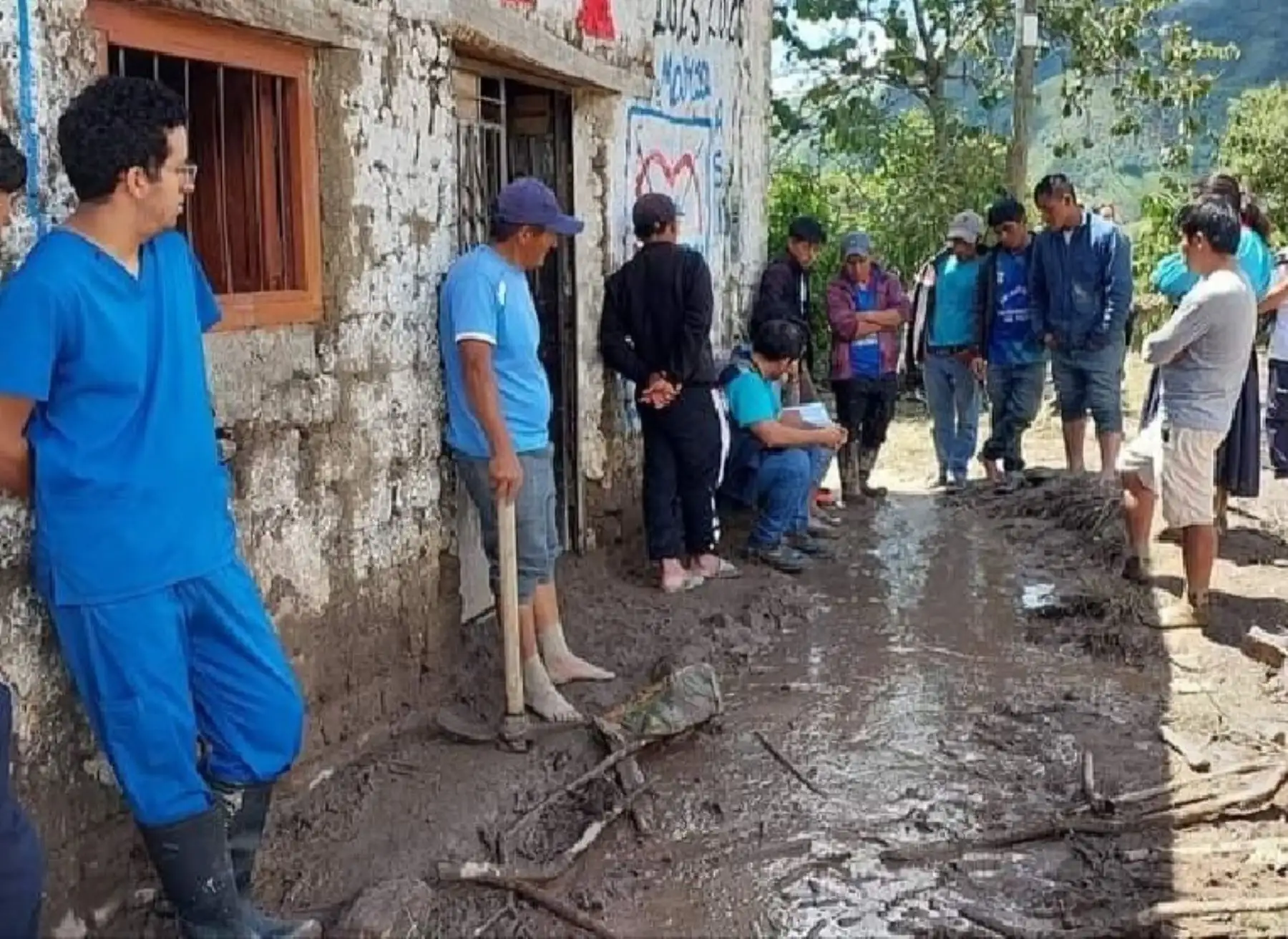 Lluvias intensas y huaicos aíslan a varios caseríos ubicados en el distrito de Cañaris, provincia de Ferreñafe, región Lambayeque. ANDINA/Difusión