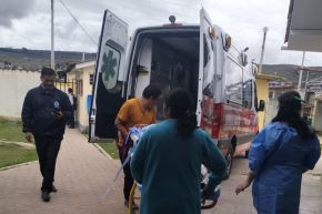Los heridos más graves del accidente de tránsito ocurrido en Sorochuco fueron trasladados al Hospital Regional de Cajamarca. ANDINA/Difusión