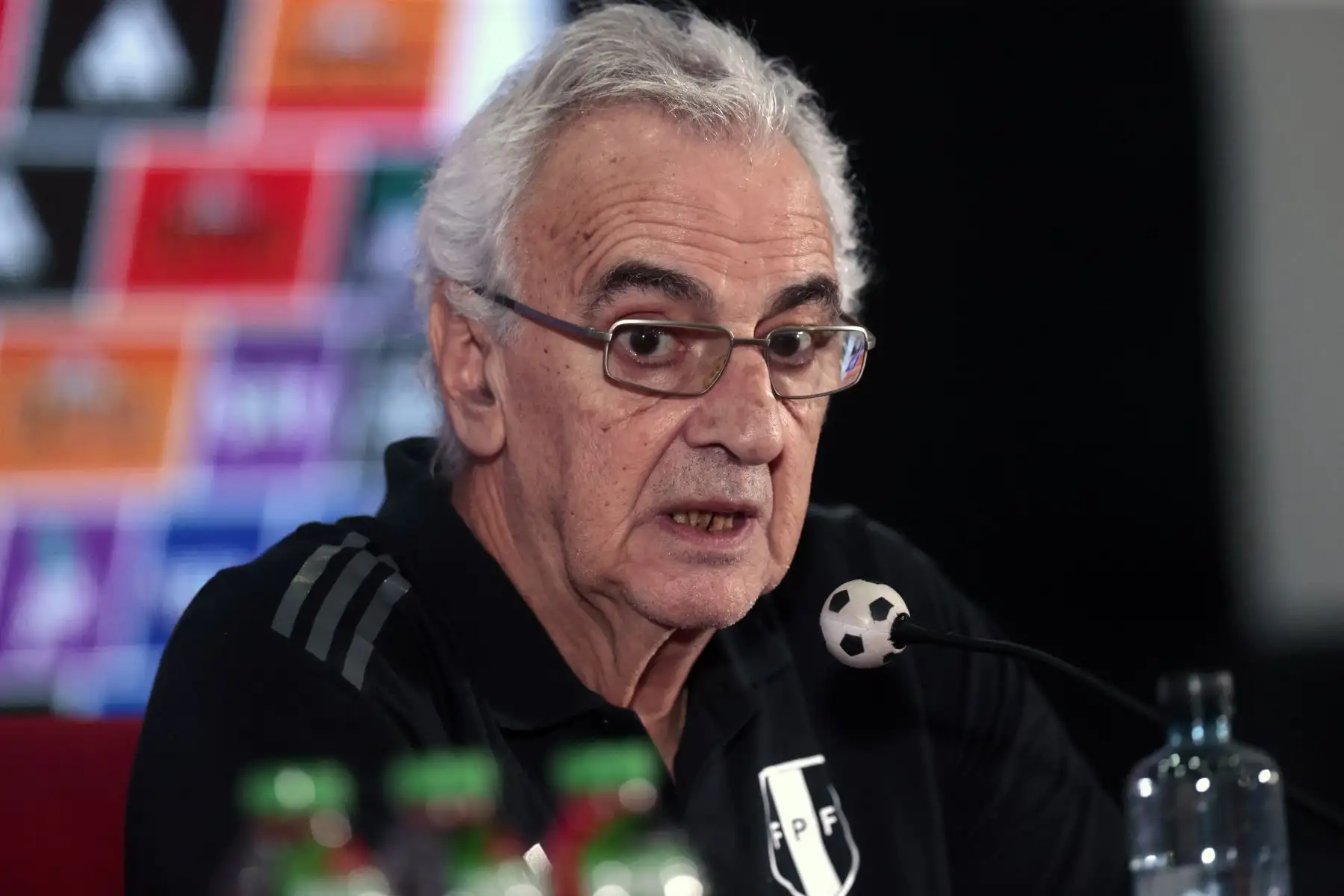Jorge Fossati, entrenador de la selección peruana brinda conferencia de prensa. 
Foto: ANDINA/Vidal Tarqui