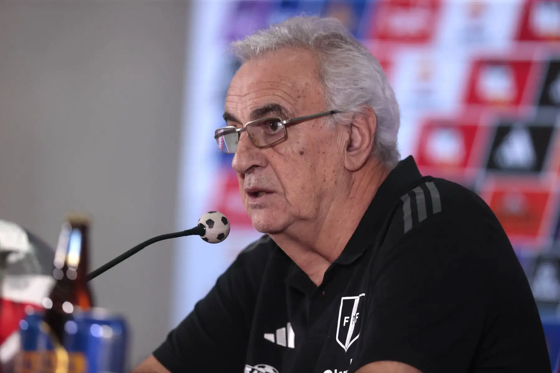 Jorge Forssati, entrenador de la selección peruana brinda conferencia de prensa. 
Foto: ANDINA/Vidal Tarqui